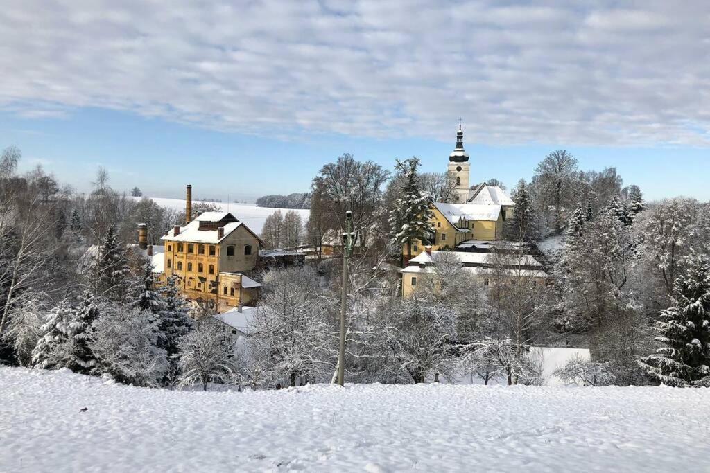PENZION PIVOVAR - Jedinečné ubytování v areálu bývalého pivovaru Rudník Exteriér fotografie