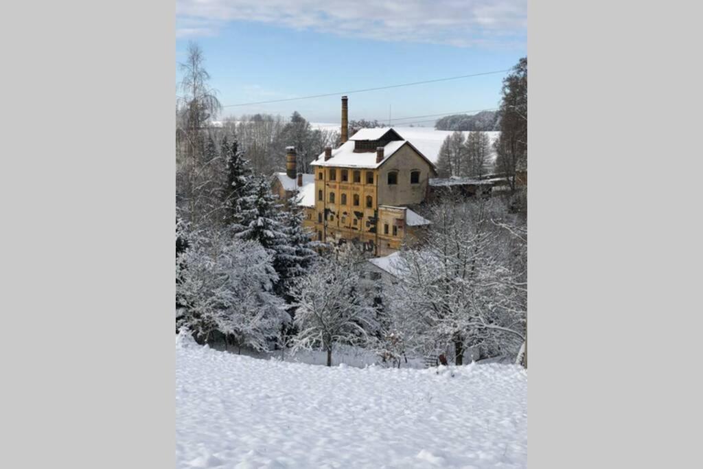 PENZION PIVOVAR - Jedinečné ubytování v areálu bývalého pivovaru Rudník Exteriér fotografie
